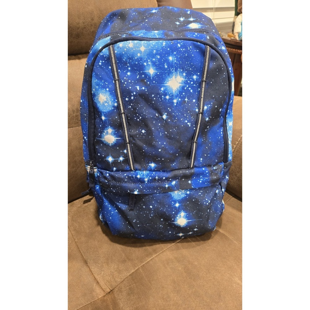 Lands‎ End Classmate XL Kids Backpack Blue Galaxy